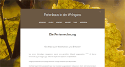 Desktop Screenshot of ferienwohnung-rau.de